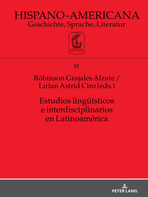 cover image of Estudios lingueísticos e interdisciplinarios en Latinoamérica
